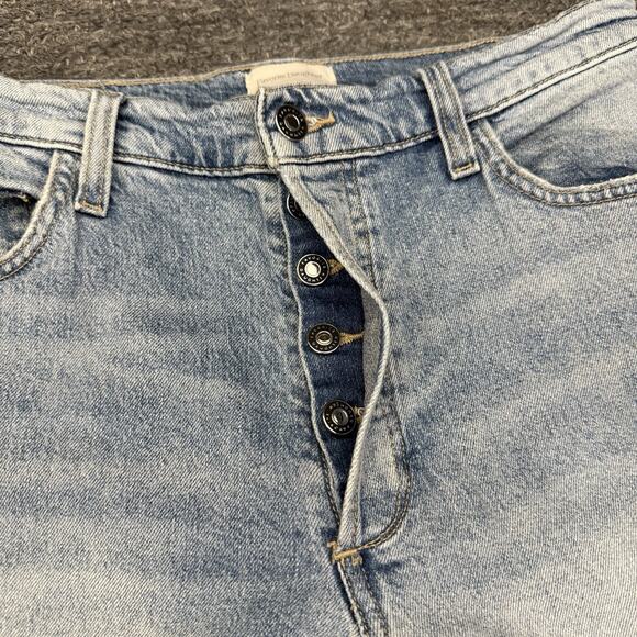 Favorite Daughter Jeans Women 30 Light Wash Otto High Rise Boyfriend Stretch - Picture 9 of 14